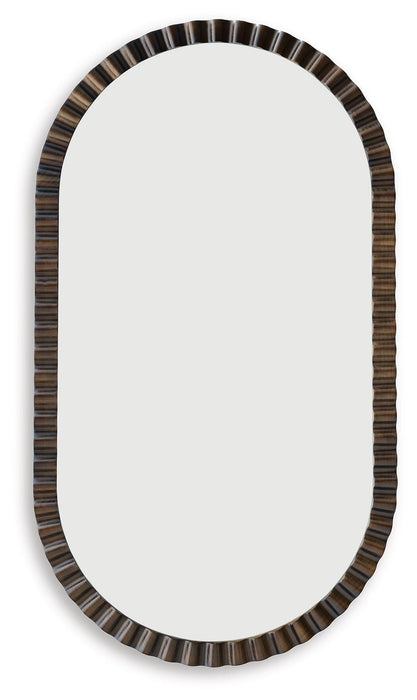 Clorington - Accent Mirror - Dark Brown Signature Design by Ashley®