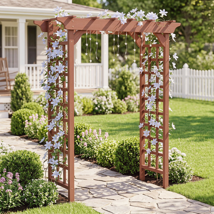 Wedding Arbor With Trellis Design Daily Nest