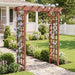 Wedding Arbor With Trellis Design Daily Nest