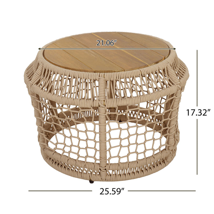 Modern Bohemian Side Table Noble House