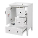 Freestanding Bathroom Vanity With Sink, Soft Closing Cabinet And Drawers - White Noble House