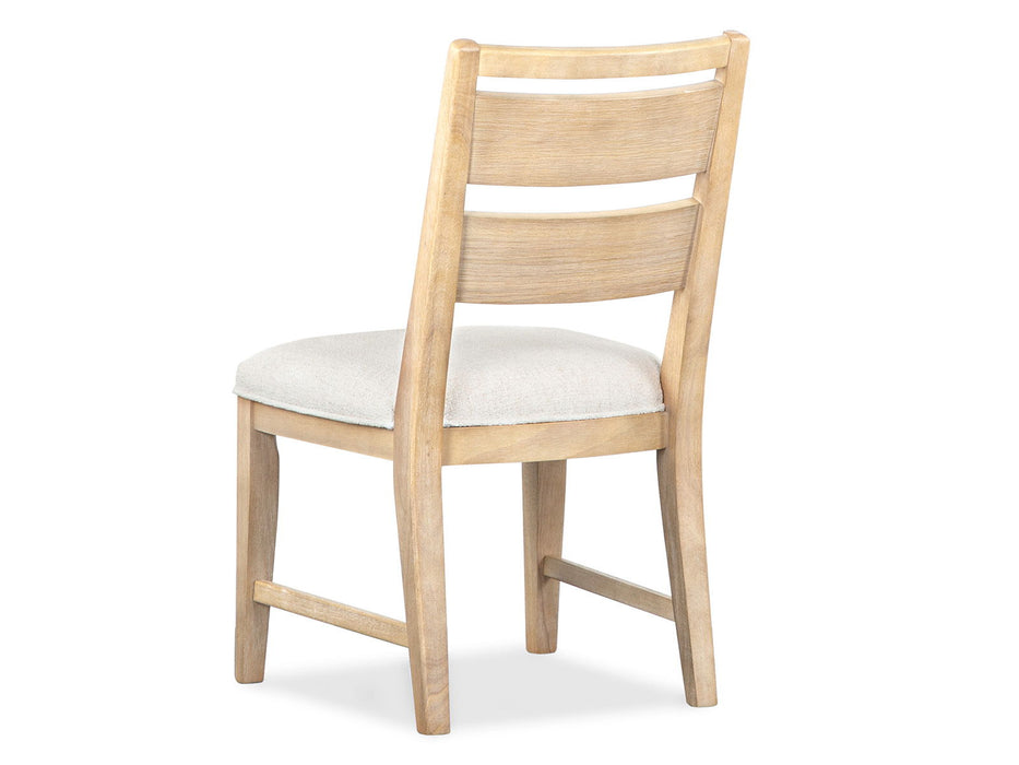 Somerset - Dining Side Chair With Upholstered Seat (Set of 2) - Butternut and Omari Natural Magnussen Furniture