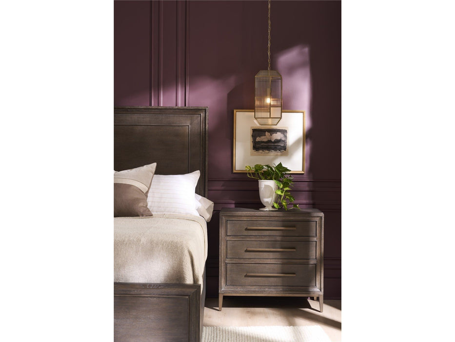 Montclair - Storage Nightstand - Dark Brown