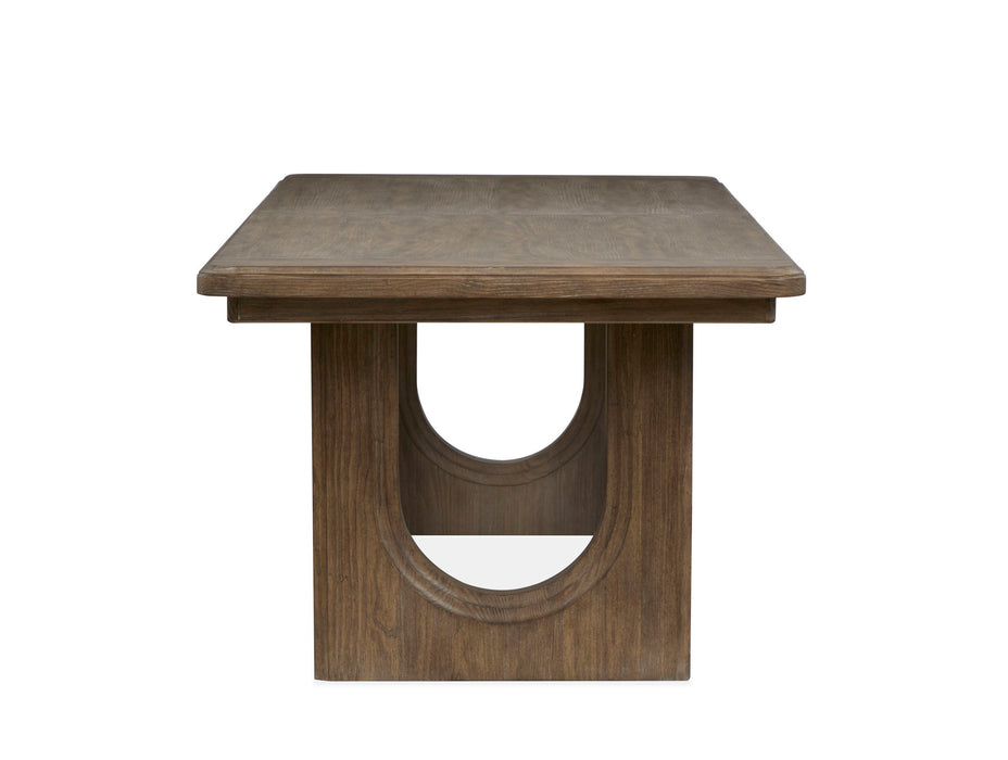 Westbourne - Extendable Trestle Dining Table - Dark Umber Magnussen Furniture