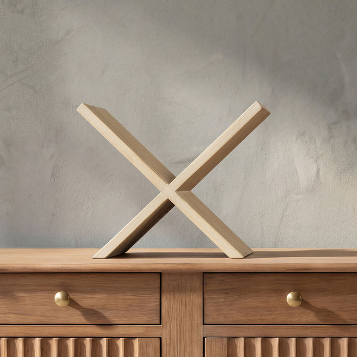Otto - X Shaped Display Shelf Jennifer Taylor Home