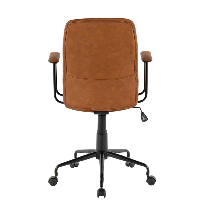 Fredrick - Contemporary Office Chair - Brown