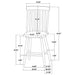 Waverly - Counter Height Dining Side Chair (Set of 2) Furniture Max