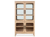 Somerset - Buffet Curio - Butternut and Omari Natural Magnussen Furniture
