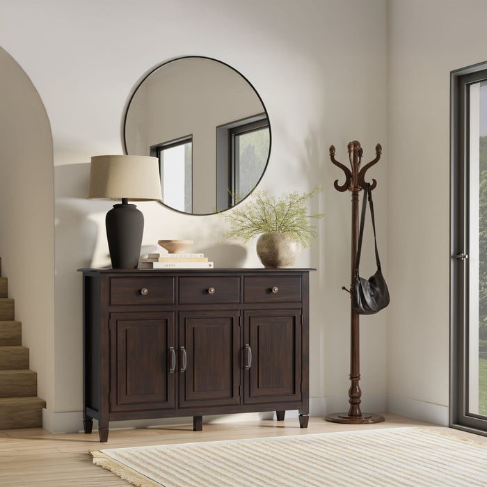 Connaught - Wide Entryway Storage Cabinet Simpli-Home