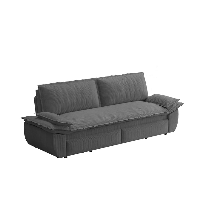 Queen Pull Out Bed, 3 In 1 Convertible Sleeper Sofa Home Essentials