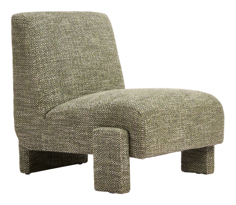 Orleen - Accent Chair - Checker Green Zuo Modern