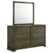 Sundance - 6 Drawer Dresser With Mirror - Dark Coffee Furniture Max