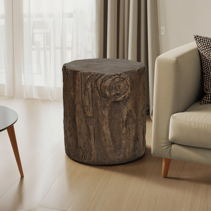 Contemporary Round Accent Table, Indoor / Outdoor 8th Street