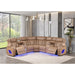 Fortuner - Power Recliner Sectional Sofa Matrix Furniture Group