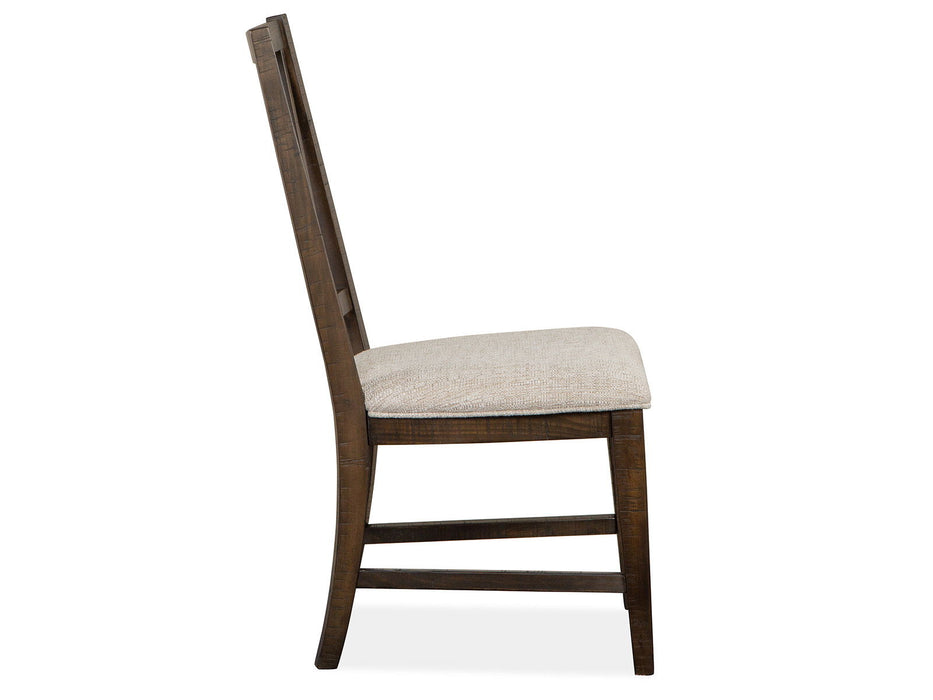 Westley Falls - Dining Side Chair With Upholstered Seat (Set of 2) - Graphite Magnussen Furniture