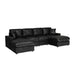 Sectional With 2 Ottomans Home Essentials