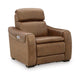 Mod Media - Power Recliner With Adjustable Headrest - Saddle Signature Design by Ashley®