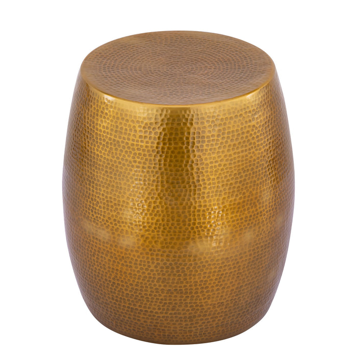 Et-201 - Oval End Table - Gold Matrix Furniture Group