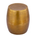Et-201 - Oval End Table - Gold Matrix Furniture Group