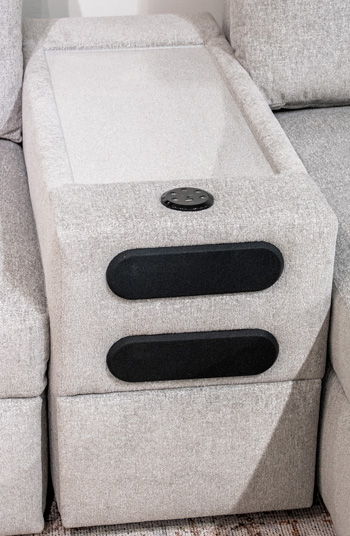 ModMax Luxe - Console With Audio System - Flint