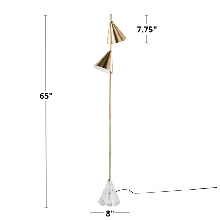 Cone - Contemporary Contemporary Design Floor Lamp Lumi Source