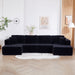 U-Shape Modular Sectional Sofa For Living Room Home Essentials