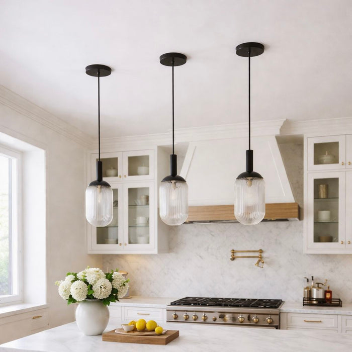 Giza - Pendant Lamp - Black Ashcroft Furniture
