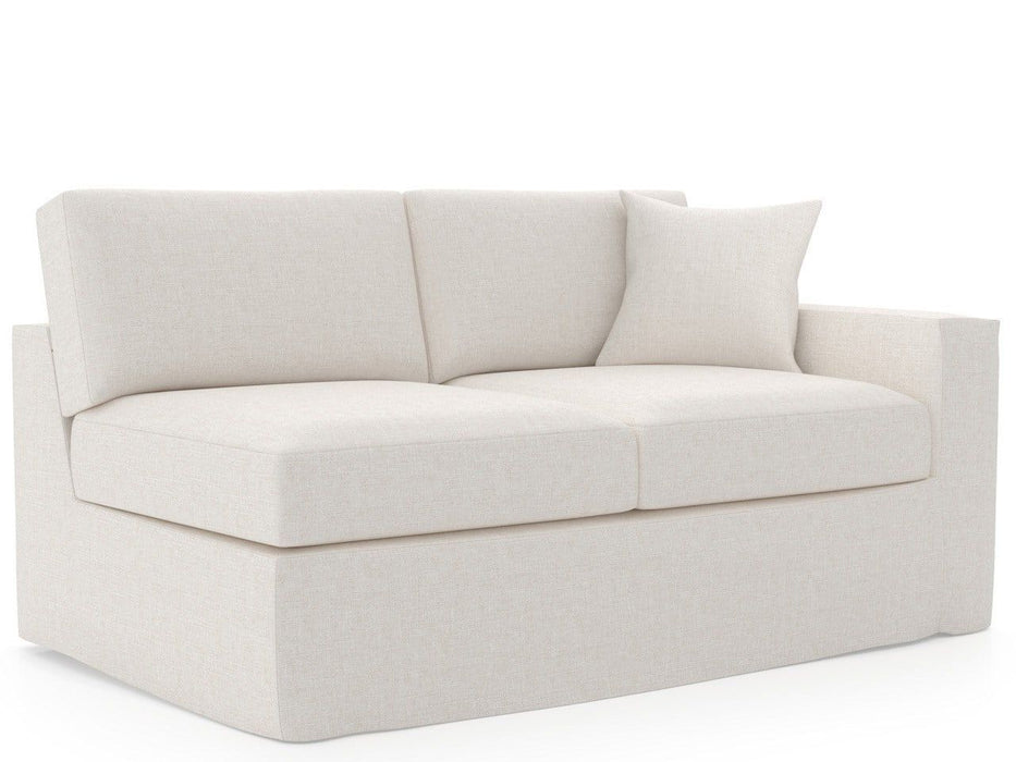 Maxx - Slipcover Loveseat RAF, Special Order - White