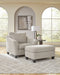 Willarae - 2 Pc. - Chair And A Half, Ottoman - Taupe Benchcraft®