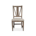 Paxton Place - Dining Side Chair With Upholstered Seat (Set of 2) - Dovetail Gray Magnussen Furniture