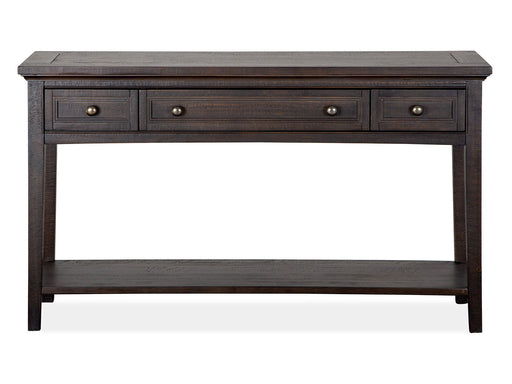 Westley Falls - Rectangular Sofa Table - Graphite Magnussen Furniture