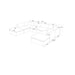 Custom Configuration Modular Sectional With Toss Pillows Home Essentials