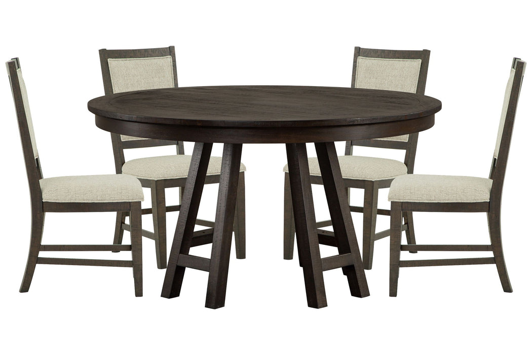 Westley Falls - 52" Round Dining Table Set Magnussen Furniture