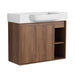 Wall Mounted Bathroom Vanity With Sink & Soft Close Door Home Essentials