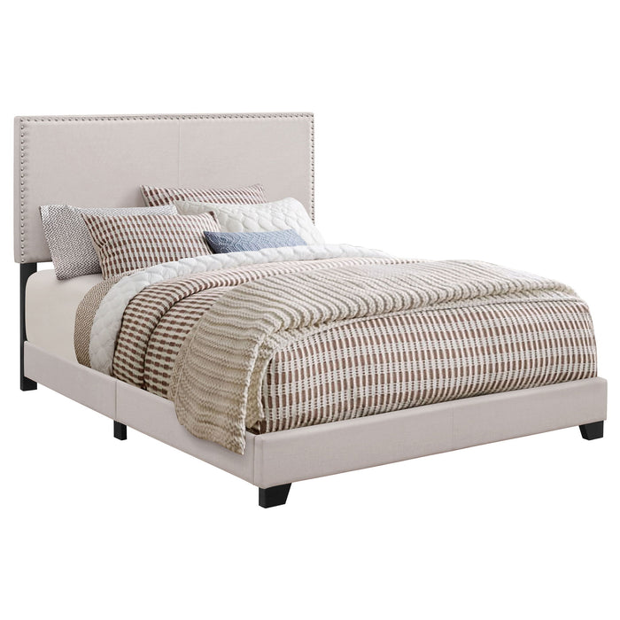 Bed With Nailhead Trim Furniture Max