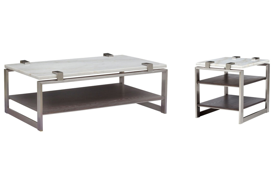 Paradox - Rectangular Cocktail Table Set Magnussen Furniture