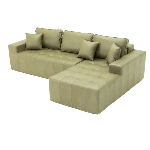 L - Shaped Corner Chaise Sofa Bed Home Essentials