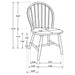 Spindle - Back Side Chairs (Set of 4) - Natural Furniture Max