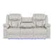 Challenger - LED Power Recliner Sofa Matrix Furniture Group