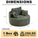 Modern Single Sofa With Backrest Pillow For Living Room Home Essentials