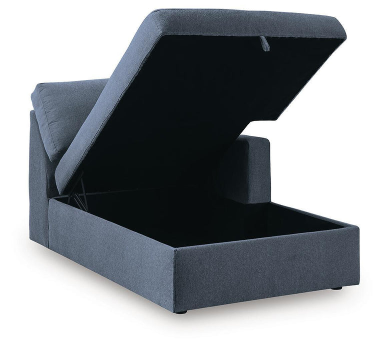 Modmax - RAF Corner Chaise With Storage - Ink Signature Design by Ashley®