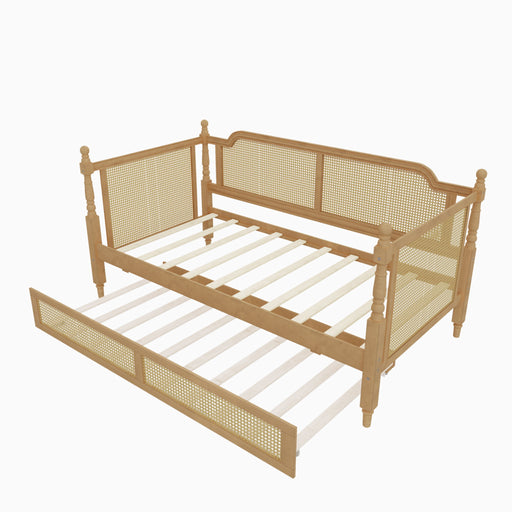 Traditional Style Daybed With Trundle Hearth and Haven