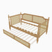 Traditional Style Daybed With Trundle Hearth and Haven