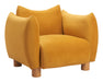 Meia - Accent Chair - Mustard Zuo Modern
