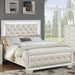 3 Piece Bedroom Set, Bed With LED Lights And 2 Nightstands Home Essentials