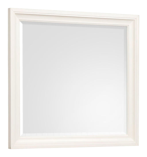 Kingston - Landscape Mirror - Whisper White And Cerused Nutmeg Magnussen Furniture