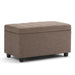 Darcy - Upholstered Storage Ottoman Bench Simpli-Home