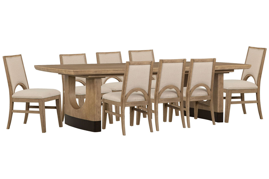 Tristan - Extendable Trestle Dining Table Set Magnussen Furniture
