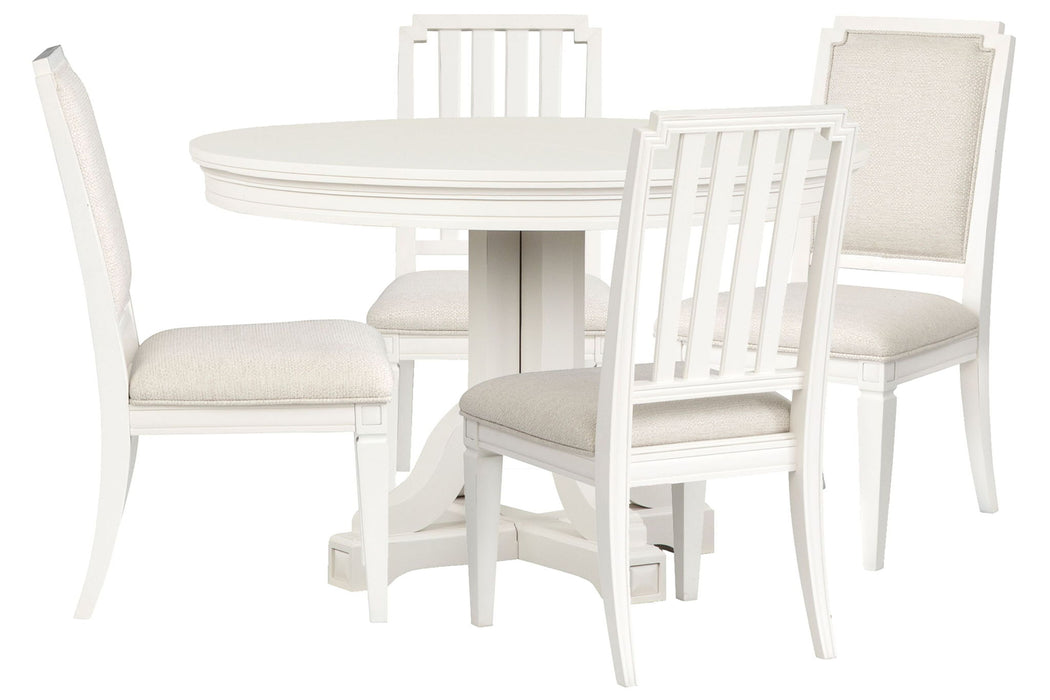 Willowbrook - Extendable 48" Round Dining Table Set Magnussen Furniture