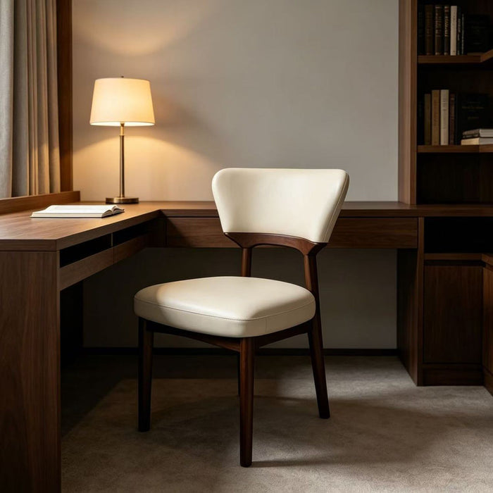 Dining Chair - Beige Brown Home Essentials